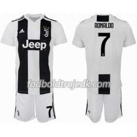 Juventus Ronaldo 7 Børn Hjemme 2018/19 - Fodboldtrøjer(S/S)